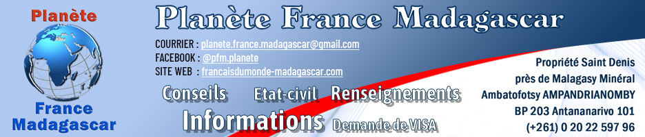 PLANETE FRANCE MADAGASCAR