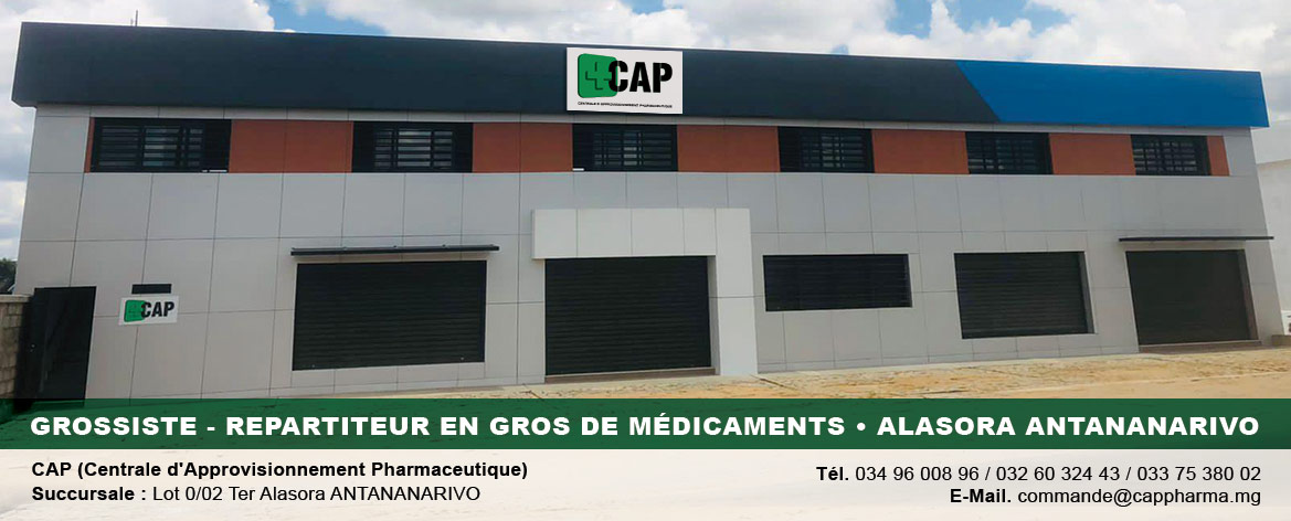 CAP PHARMA (CENTRALE D'APPROVISIONNEMENT PHARMACEUTIQUE) - ANTANANARIVO