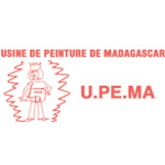 Logo U.PE.MA (USINE DE PEINTURE DE MADAGASCAR)