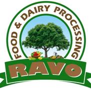 Logo RAVO FOOD and DAIRY PROCESSING